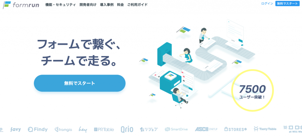 無料で簡単にお問い合わせフォームと顧客管理ができるformrunの紹介 Cntlog